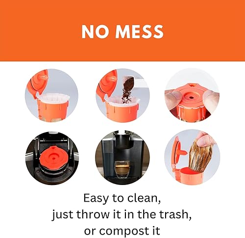 Miniatura 8 de Paquete de 6 filtros de agua y 100 filtros de café sin blanquear K-Carafe desechables (producto agregado)