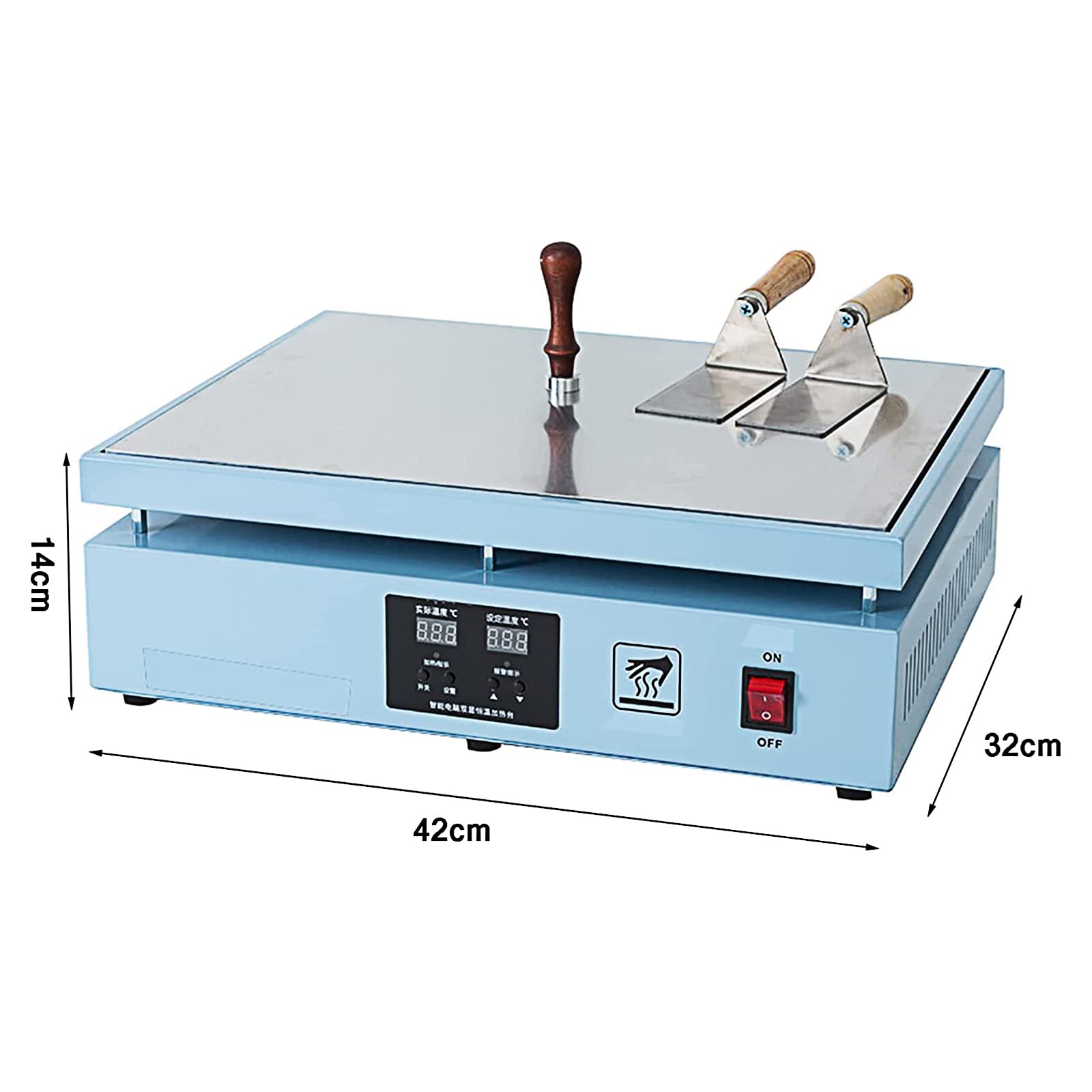 Máquina de envasado al vacío de Alimentos de sobremesa Manual de 1300 W, máquina de Envoltura, máquina de Sellado térmico de sobremesa para cocinas domésticas y com,