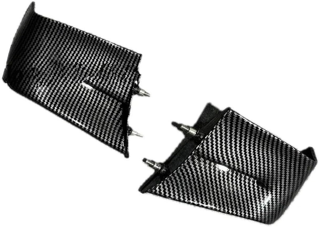 Front Fairing Spoiler For DUCATI Panigale V4 V4S V4R 2019 2020 2022 2023 2021 Carbon Fiber Motorcycle Accessories Winglets Air Flector Kit(A)