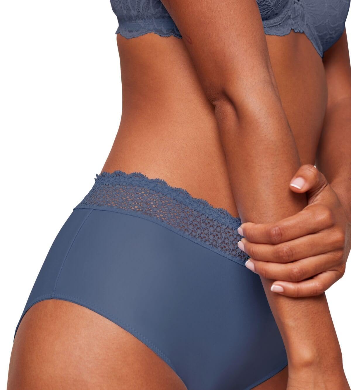 Triumph Women's Feel of Modal Midi Underwear, Cloudy Blue, S