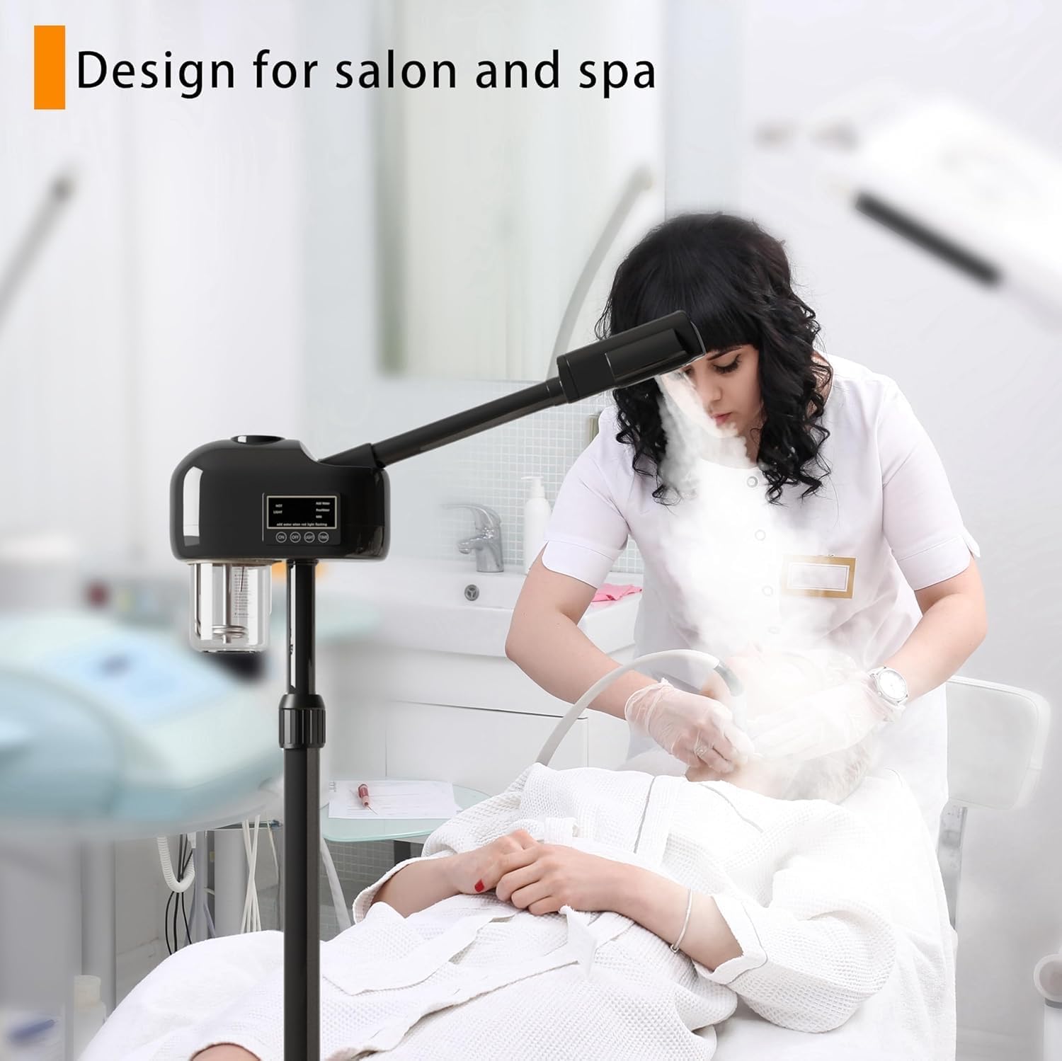 Facial Steamer Professional with Hot Mist for Estheticians.