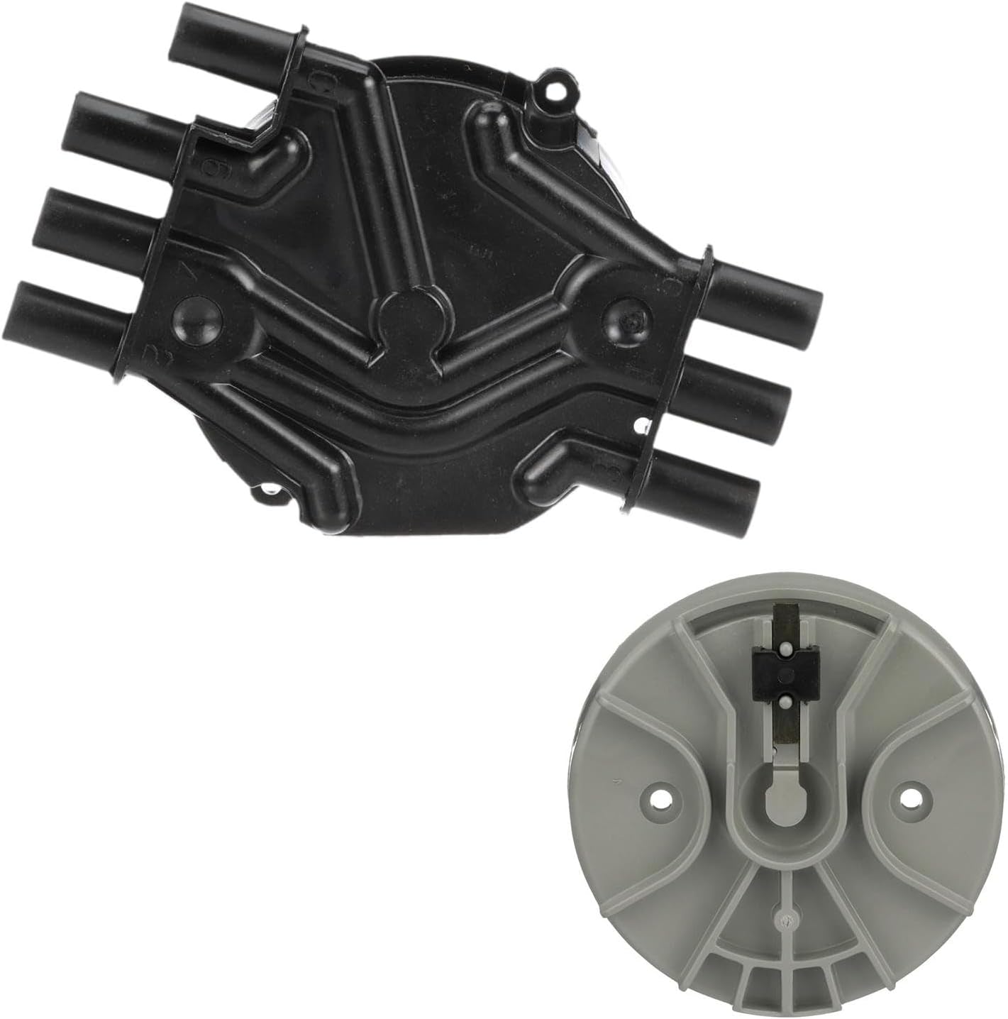 Distributor Cap and Rotor Kit Compatible With Chevrolet S10 4.3L V6 2004 2003 2002 2001 2000 1999 1998 1997 1996 1995 P-5161043