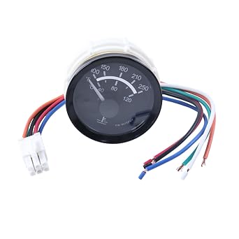 2-1/4" Electric Temperature Gauge EGS21T-250-12 Replace for Murphy 10701292