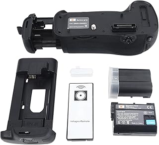 DSTE Replacement for Pro IR Remote MB-D12 Vertical Battery Grip + 2X EN-EL15 Compatible Nikon D800 D810 D800E D800S D810A SLR Digital Camera