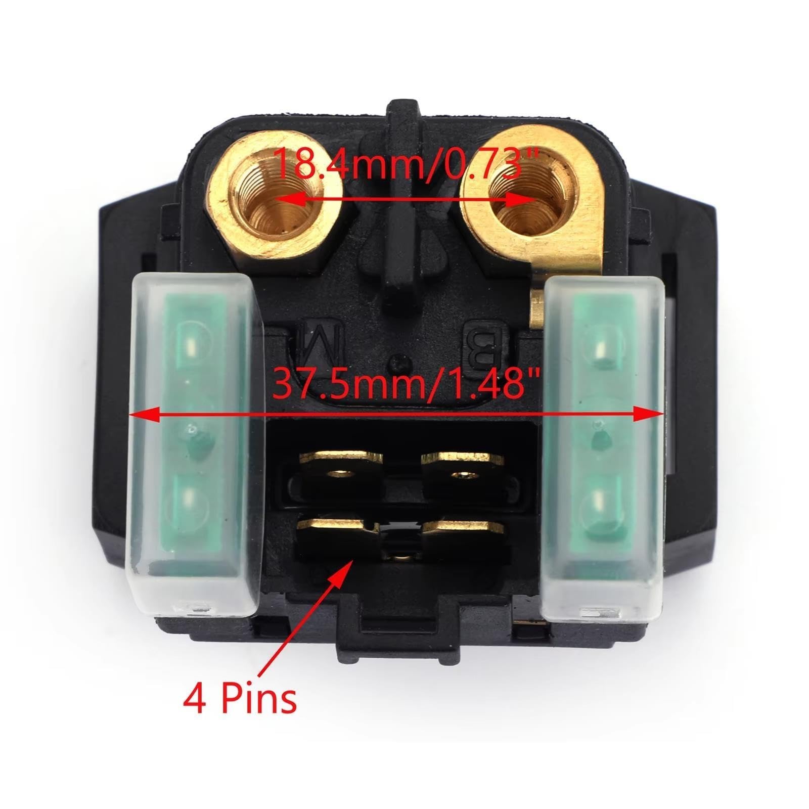 Relé Solenoide Arranque Motocicleta Para Yamaha Wolvorine 350cc 2006-2009