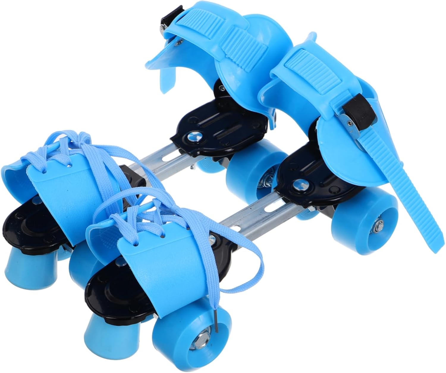 Adjustable Double Row Roller Skates for Kids Comfortable Children Skating Shoes 4 Wheels Beginner-Friendly for Outdoor Use Suitable for Boys and Girls