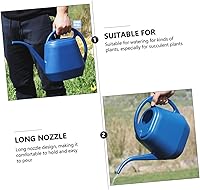 Vista 5 de Regadera azul oscuro de gran capacidad, práctica botella de riego de jardinería para plantas de interior y exterior, regadera rociador de jardín