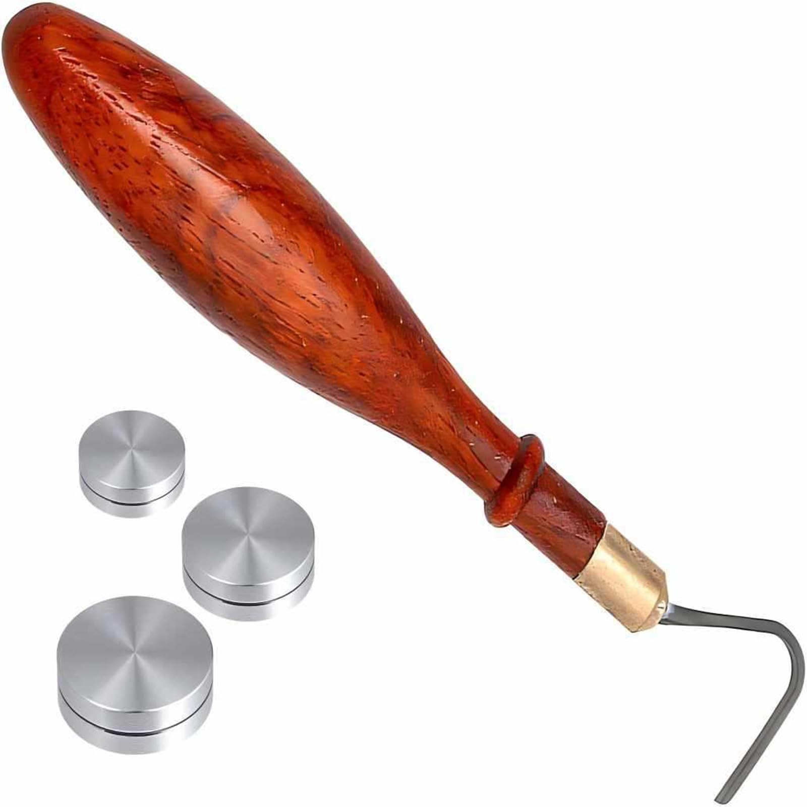 Nucelit Professional Clay Carving Set Featuring Alloy Tools & Comfort-Grip Handles for Studio Crafting Ergonomic Pottery Tool