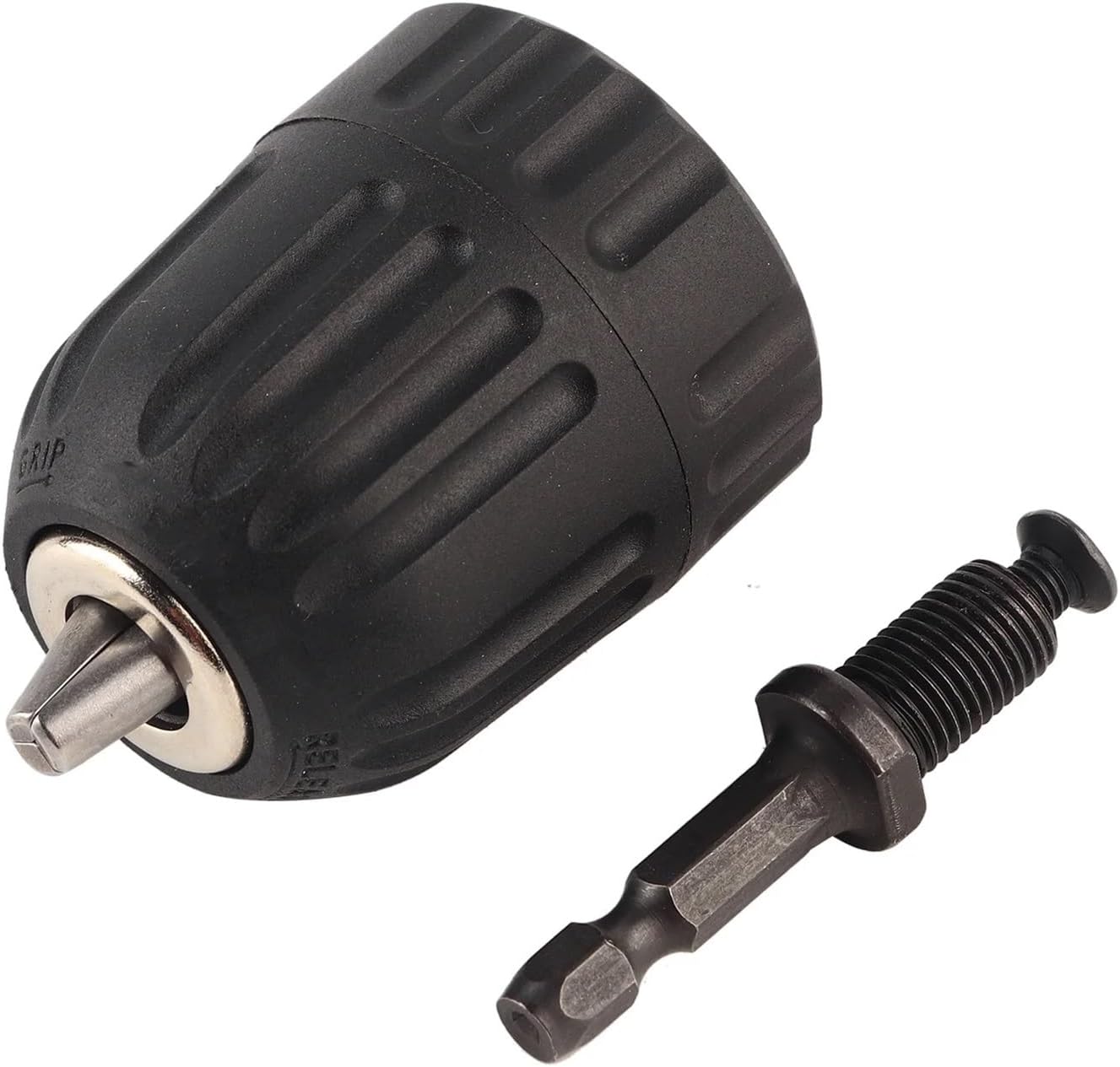Drill Bit Accessories Chuck Clip Drill Chuck Clip 3/824UNF 0.810MM Keyless Drill Bit Chuck Clip w 1/4'' Hex Shank Rod Adapter W