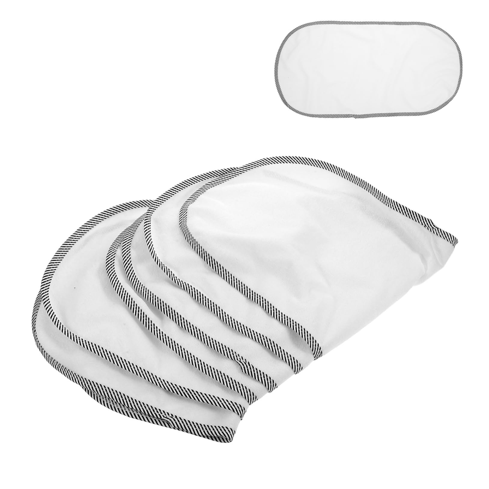 POPETPOP Set 6 Pezzi Materassino Fasciatoio Portatile in Cotone Leggero per Ragazzo Ragazza e Ragazzo Ragazza per Viaggio e Cambio Pannolino Comodo e Riutilizzabile