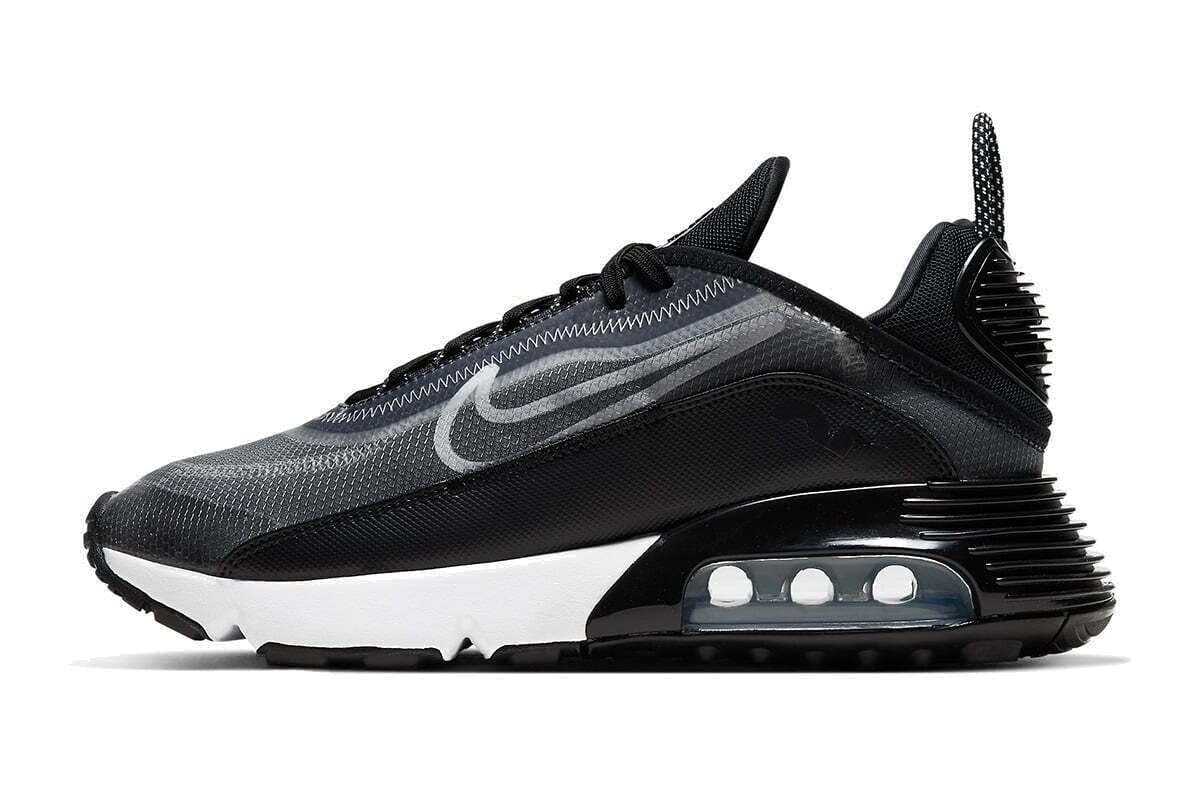 NIKE Air MAX 2090 CK2612 - Tenis Deportivos para Mujer, Color Negro/Blanco 002, Talla 38.5