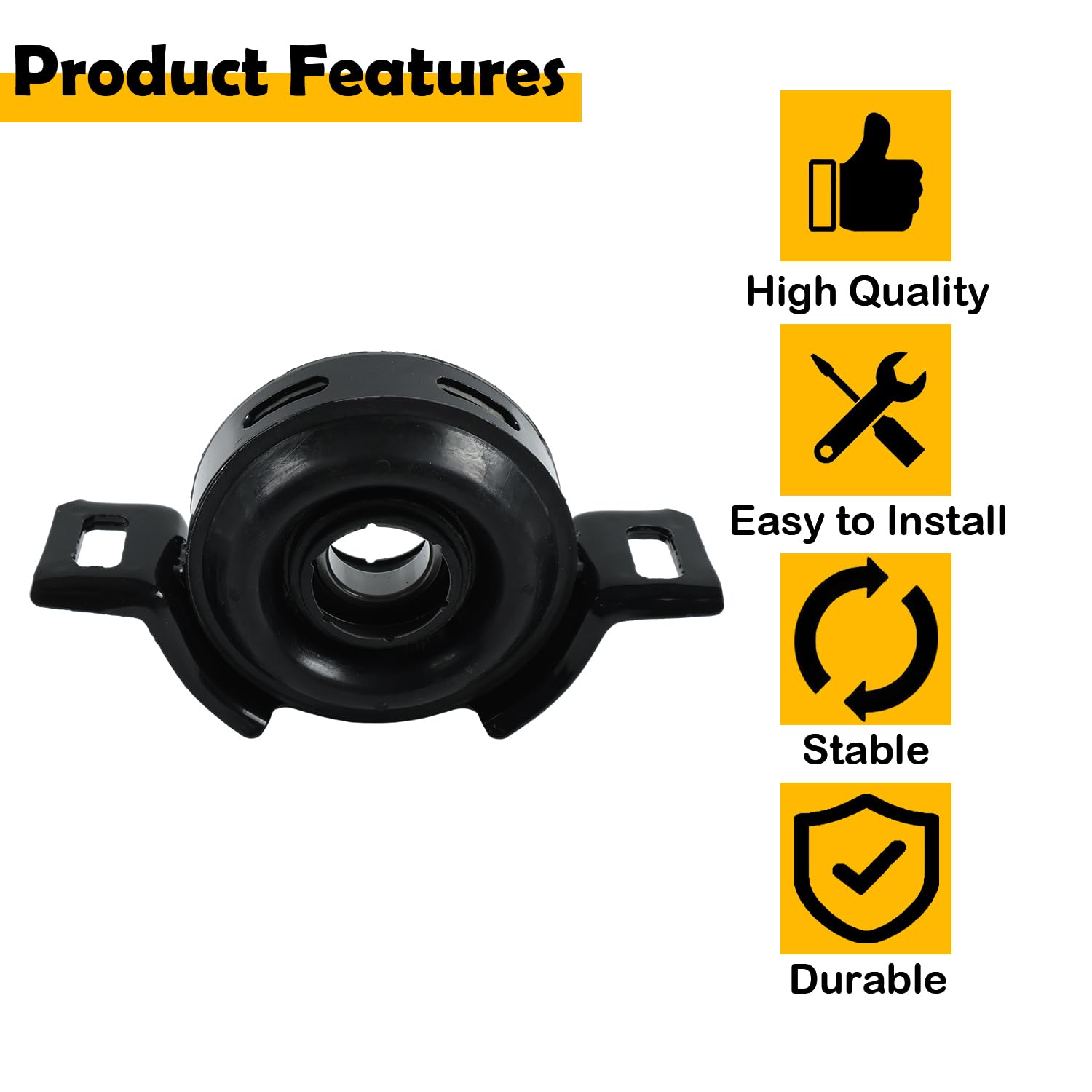 37230-09090 Driveshaft Center Support Bearing Compatible with Toyota Tacoma 2016-2021