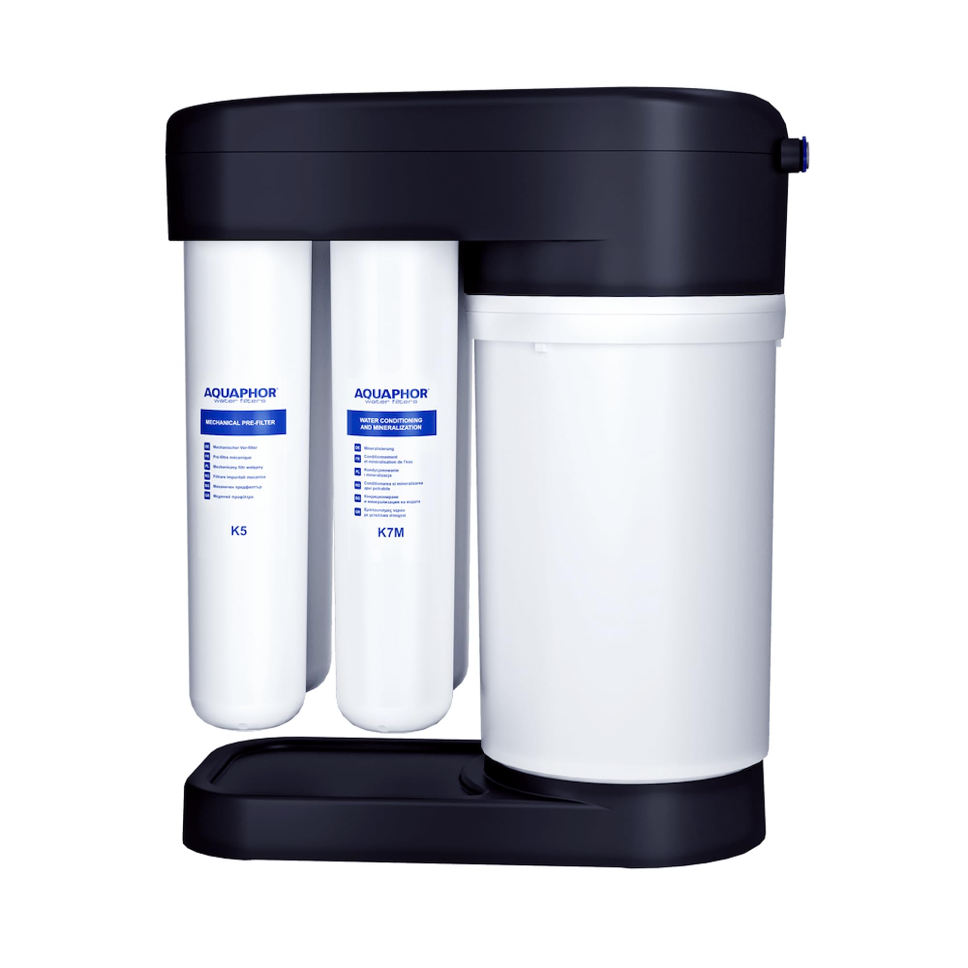 AQUAPHOR System odwróconej osmozy DWM 102S, Black Edition, 15 l na godzinę szybkość filtracji
