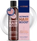 Moerie Ultimate Acondicionador para Crecimiento del Cabello - Para un Cabello más Largo, Grueso y Abundante - Producto Vegano Voluminizador - Sin Parabenos ni Siliconas - Para Todo Tipo de Cabello - Revierte la Caída - 250ml
