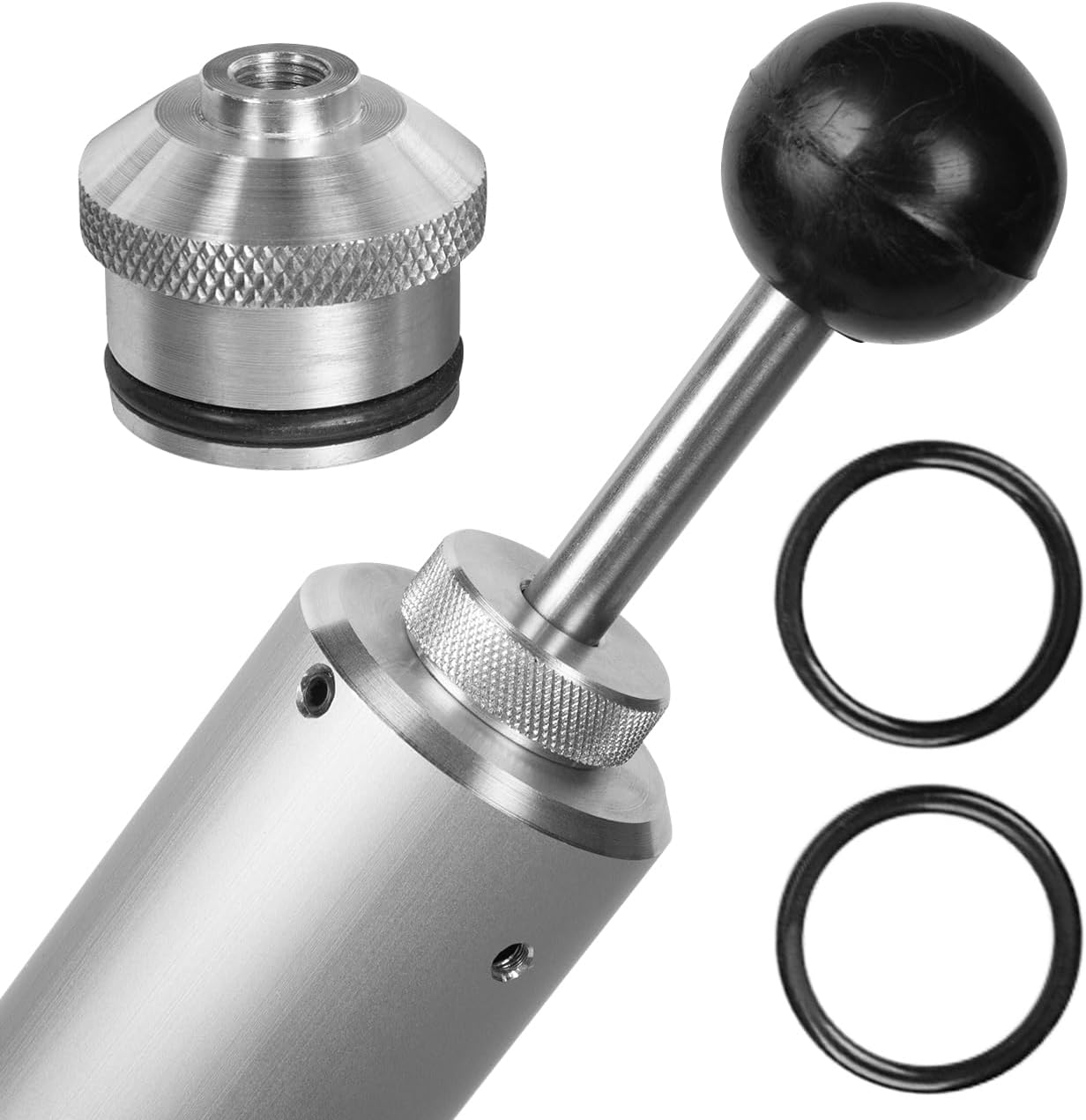 Aluminum Injector for Soft Plastic Plastisol Bait Forms Fishing Lure Making 7oz and 9.5oz