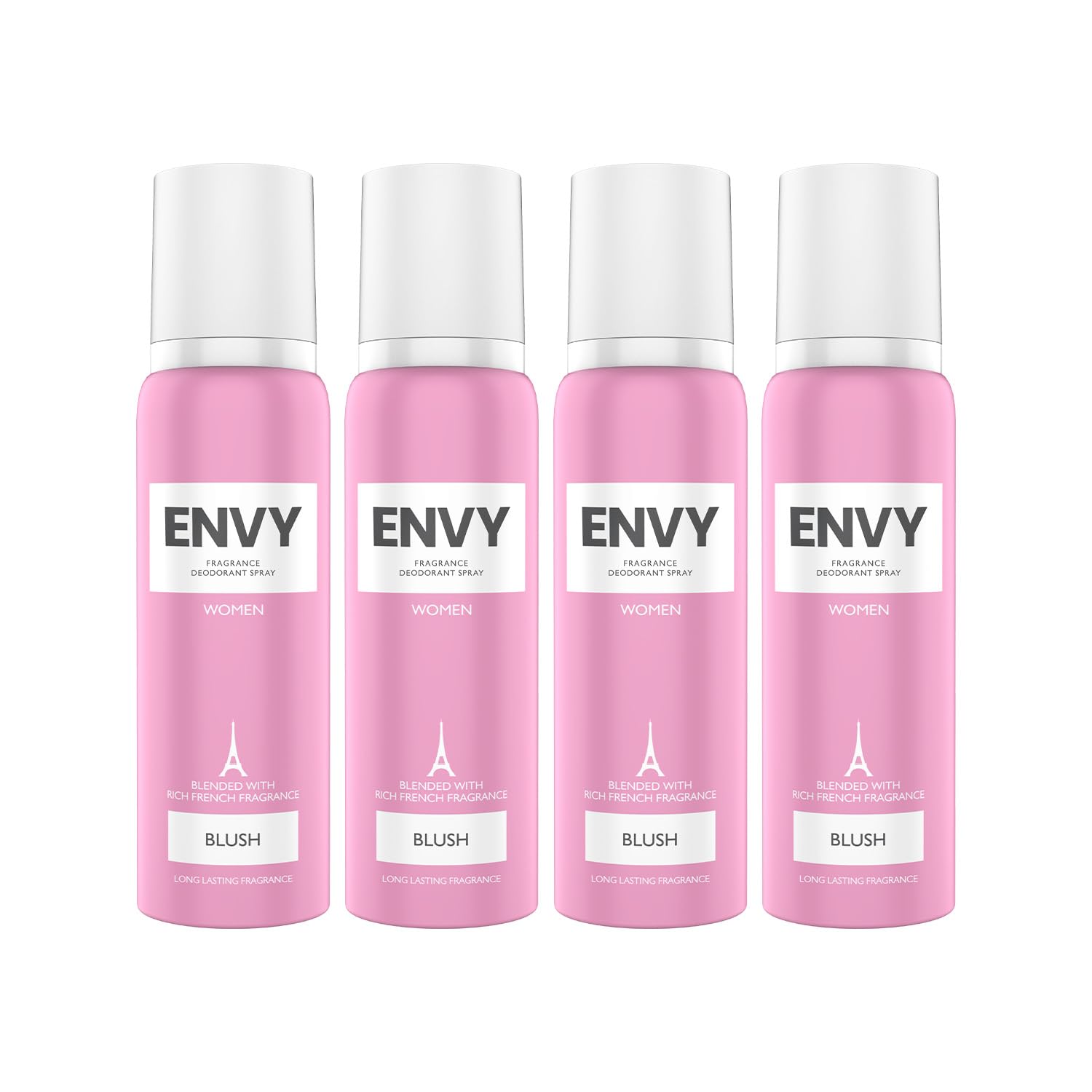 Envy Blush Deodorant Spary For Women - 140 ML Each (Pack of 4)-image-14