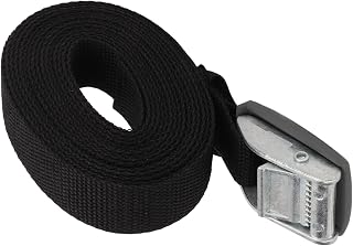 Lashing Strap, Quick Release Black Kayak Lashing Strap with Metal Cam Lock Buckle for Luggage for RCA