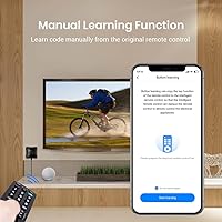 Vista 6 de BroadLink IR/RF Smart Home Hub-WiFi IR/RF Blaster para automatización del hogar, TV, cortina, persianas control remoto, controlador de aire