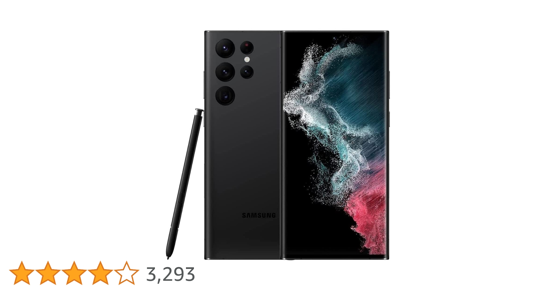 スマートフォン　Galaxy　S22 Ultra SAMSUNG Galaxy S22 Ultra 5G, US Version, 256GB, Phantom Black