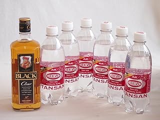家飲みを、バーカウンターへ ハイボールウイスキー7本セット(ウィルキンソン炭酸 ブラックニッカ クリア37度) 500ml×6本 700ml×1本
