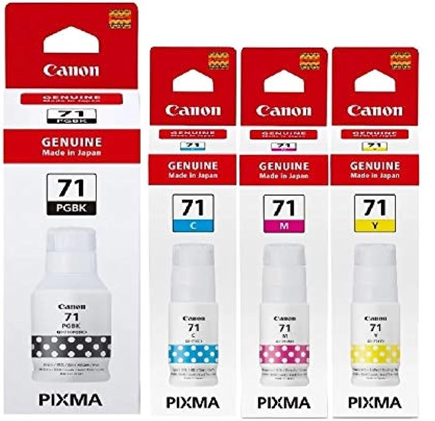 See full amazon price history chart for Tridha enterprises 71 B/C/Y/M Ink Bottles Pixma G1020 G2020 G2021 G2060 G3020 G3021 G3060 GI-71 Compatible with Canon Printers Tridha enterprises 71 B/C/Y/M Ink Bottles Pixma G1020 G2020 G2021 G2060 G3020 G3021 G3060 GI-71 Compatible with Canon Printers (B0DCKF59KS) Amazon Price History, Amazon Price Tracker