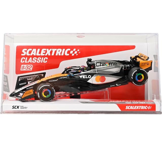 SCALEXTRIC - Vehículo de Carreras Classic - Coche Slot - Escala 1:32 (FÓRMULA Silver)