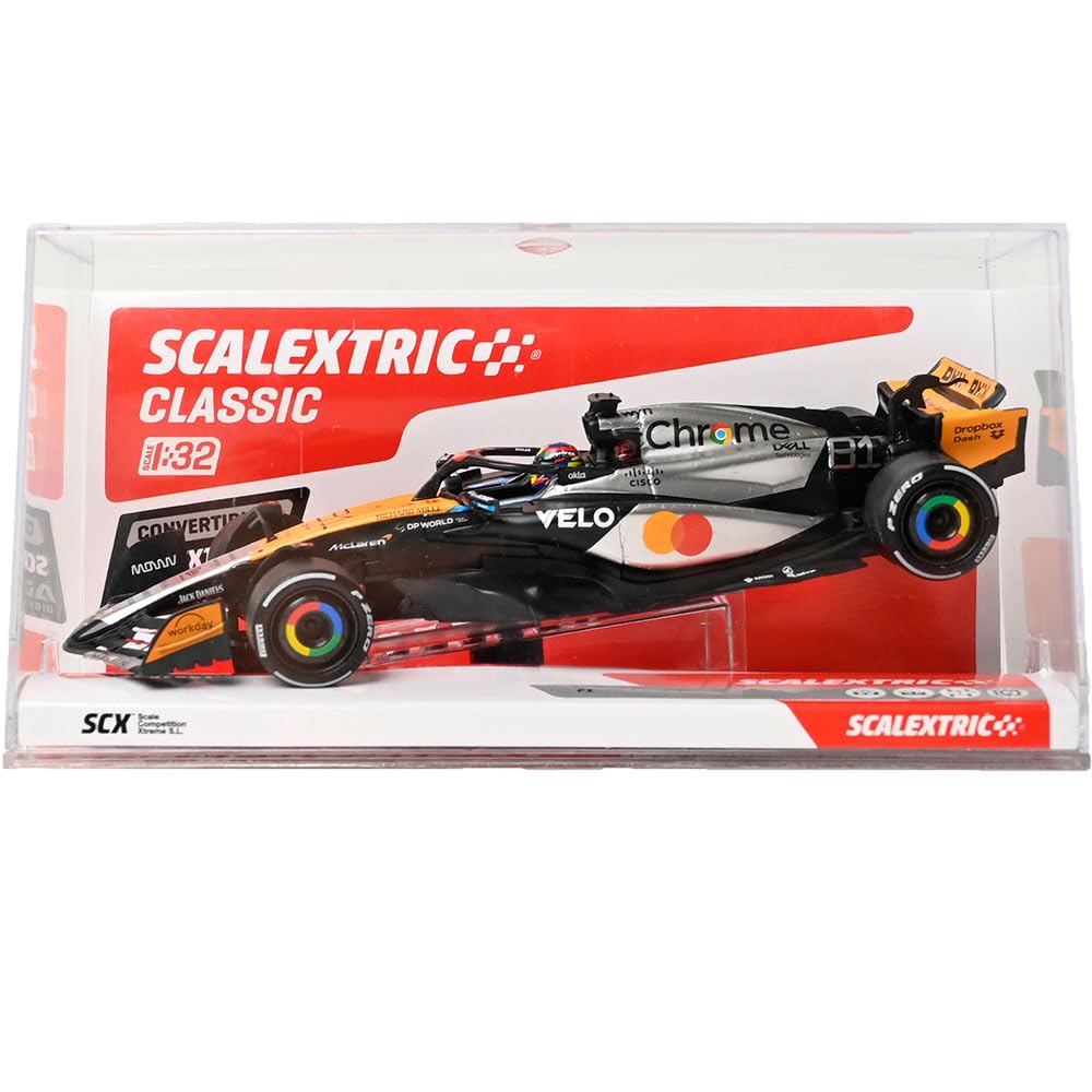 SCALEXTRIC - Classic Racing Vehicle - Slot Car - Scale 1:32 (Silver FORMULA)