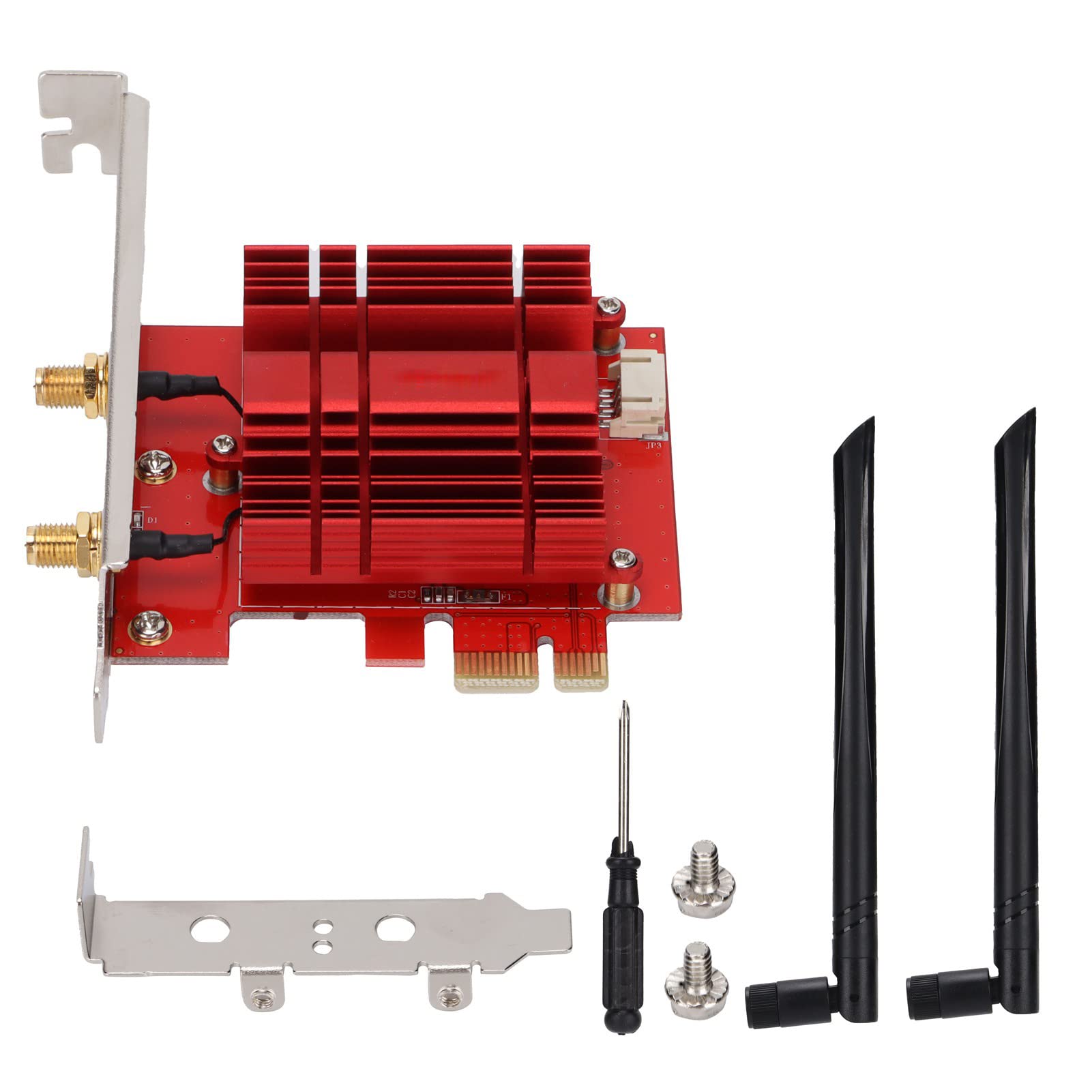 Yosoo Health Gear Carte PCIe WiFi 6 pour Ordinateur de Bureau, Puce AX200