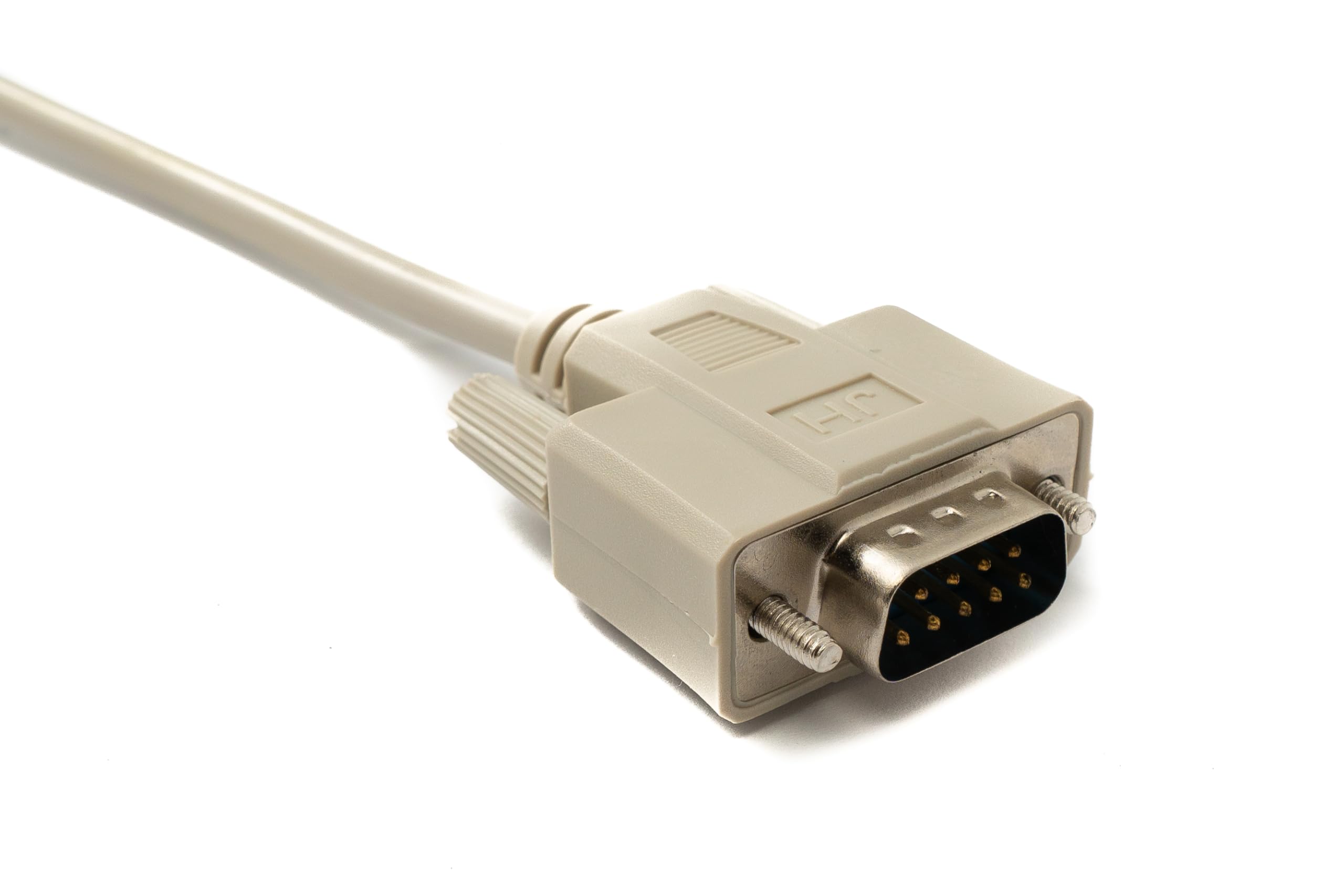 System-S D Sub Câble adaptateur RS232 DB9 mâle 9 broches vers femelle Gris 5 m