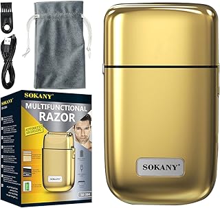 Hair Shaver & Clipper, Upgrade Your Grooming Game with Multifunctional Razor - Precision Trimmer, USB Charging, and Extended Battery Life, SK-384