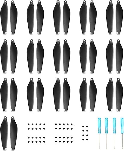 Craznick Hélices para DJI Mini 3 Pro - Accesorios de repuesto de bajo ruido para DJI Mini 3 Pro Dron, accesorios exclusivos de tornillos y