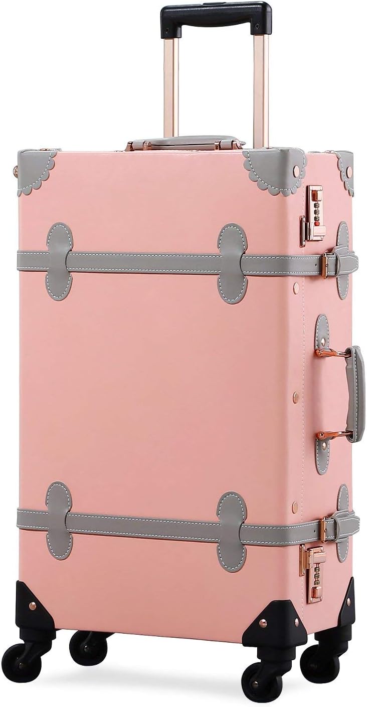 Amazon.co.jp スーツケスベルト機内持込超軽量横長名札一日修学旅行ヴィンテージハードシェル55 cm 31リットル4ホイール