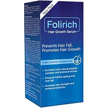 Hair Growth Serum for Men and Women, Prevents Hair Fall, Promotes Fuller and Denser Hair, with Natural Peptide Complex, 60ml