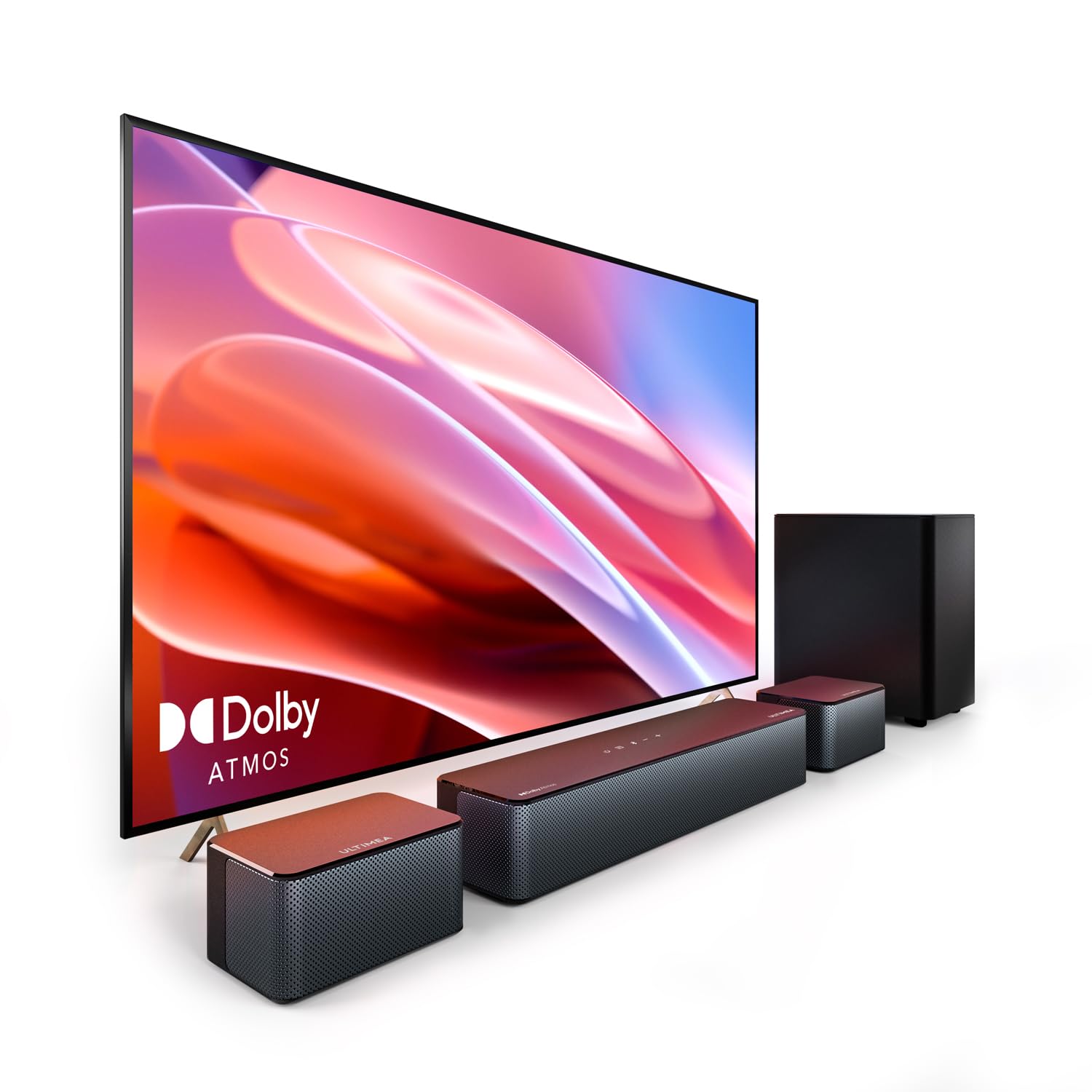 ULTIMEA 5.1 Barra de Sonido con Dolby Atmos, Home Cinema