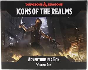 Figurine D&D Icons Of The Realms - Boîte Booster 50ème Anniversaire Donjons & Dragons, Figurine En Plastique