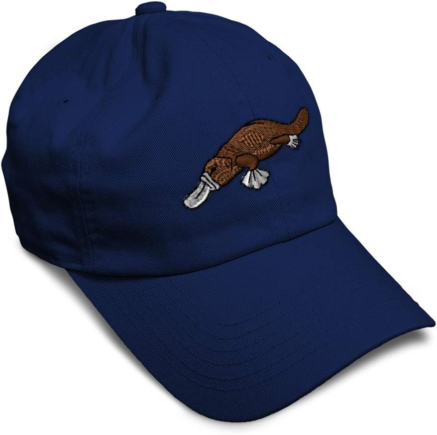 Soft Baseball Cap Wildlife Marine Life Platypus Ocean and Ocean Cotton Dad Hats for Men Women