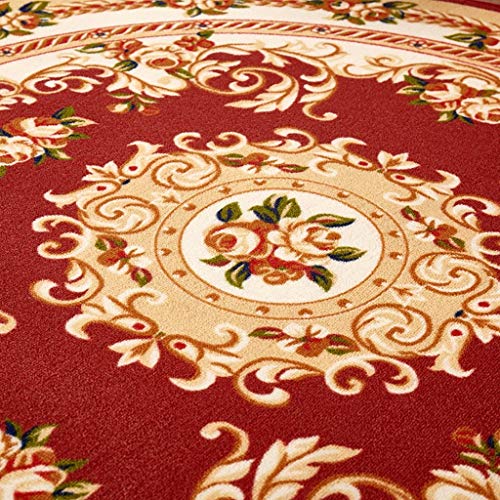 Manta de cabecera dormitorio mullida y alfombra circular para leer en el sofá 5