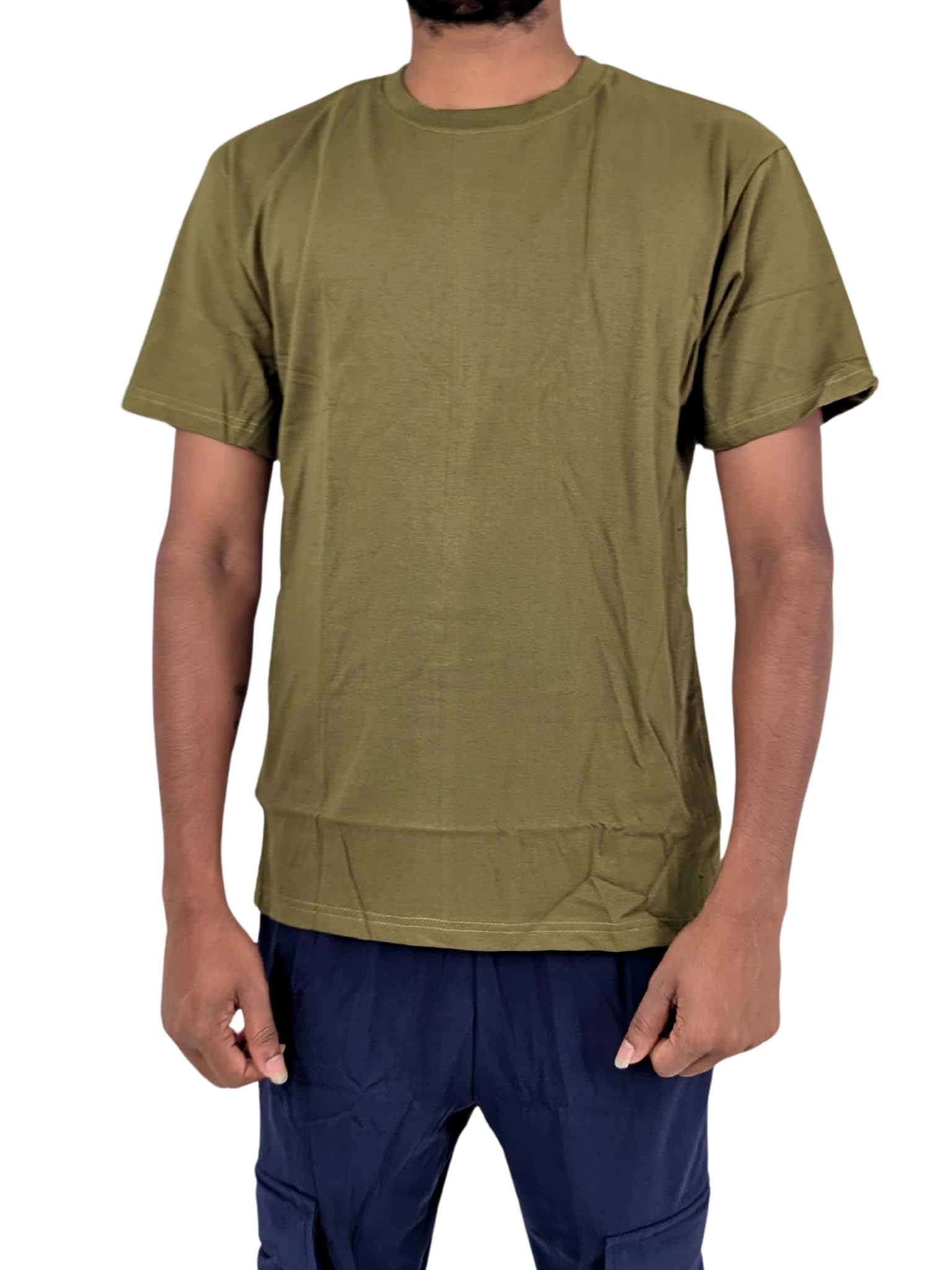Adaptive Side Open T-Shirt | Cotton T-Shirt with Side Openings for Arm Casts, Shoulder Belts & Drain Tubes | Ideal for Post-Surgery and Limited Mobility-image-31