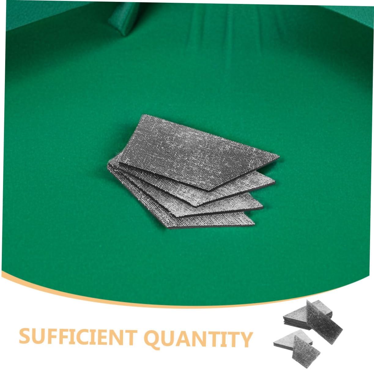 Yardwe 24pcs Billiard Table Cushion Bumpers Durable Rubber Facing Accessories for Pool Table Pocket Protection Easy Installation Improves Playing Experience