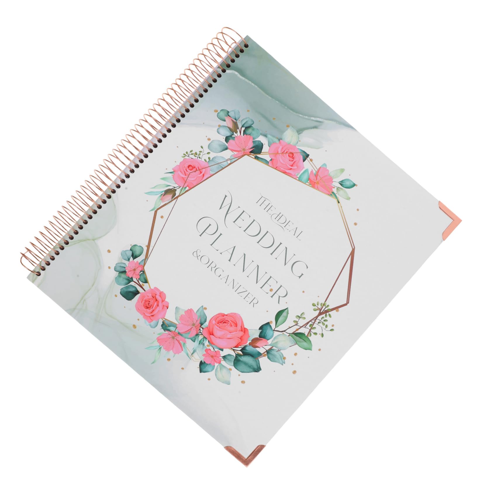 Lurrose Hochzeitsplaner aus Papier mit Checkliste und Detailliertem Zeitplan für Verlobung Hochzeitsplanung und Hochzeit