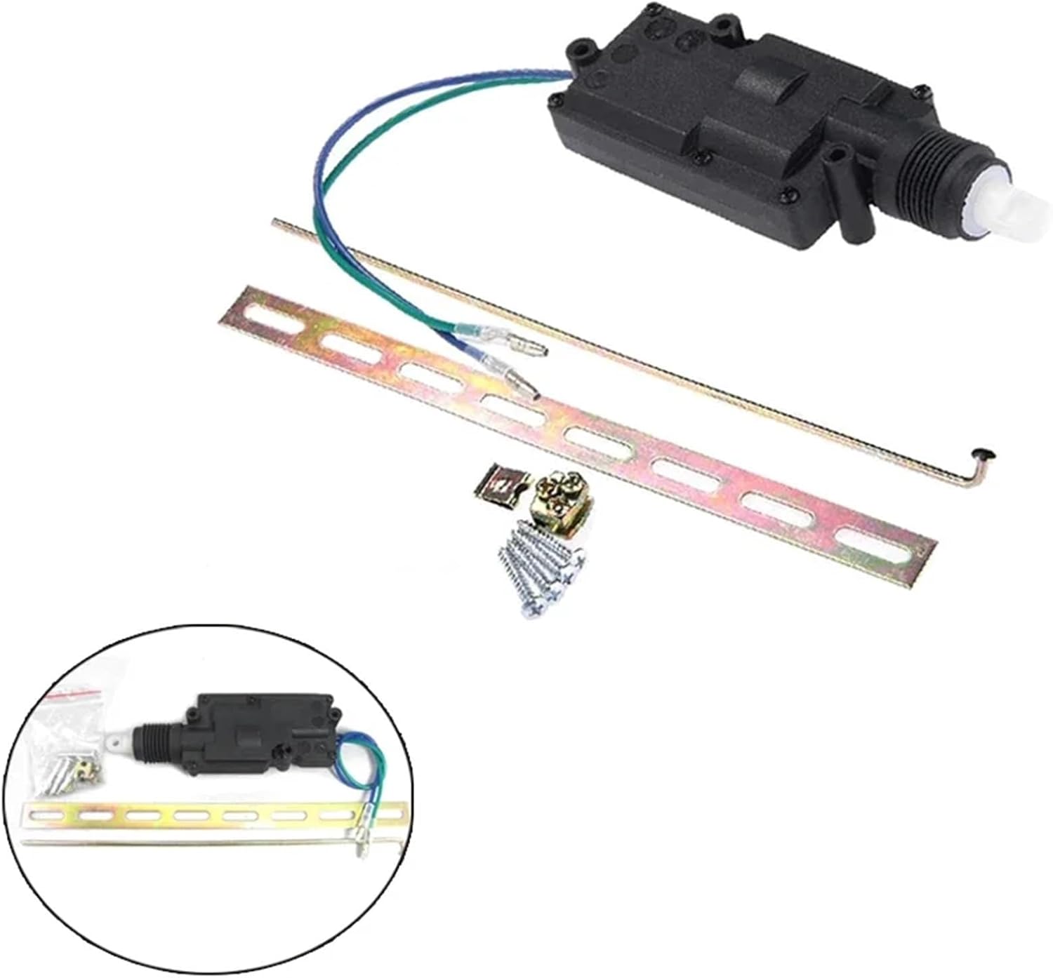 Car Central Door Lock Actuator Slave Door Lock Actuator Motor 2 Wire 12V Central Lock Alarm System