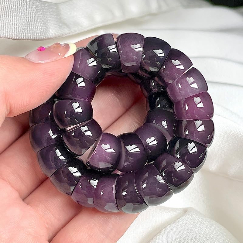 Image of MUDI Bracelet For Women, Bodhi Seed Beads Bracelets Fidget Healing Energy Protection Stretch to My Man Jewelry Gift