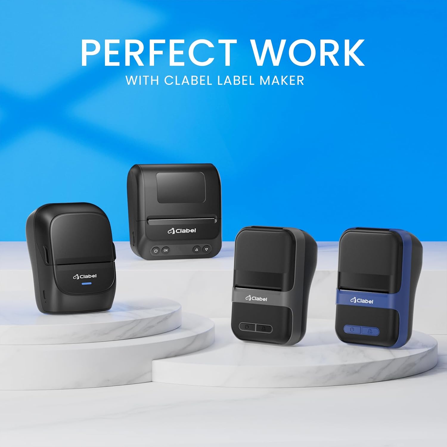 Jewelry Price Label Tags Roll Compatible with Clabel Label Maker,White Stickers Thermal Paper Self-Adhesive Rectangle Tape,600 PCS Labels 6 Roll 1.18x2.75 Inch (30x70mm) for Necklace Earring Identify - Image 7