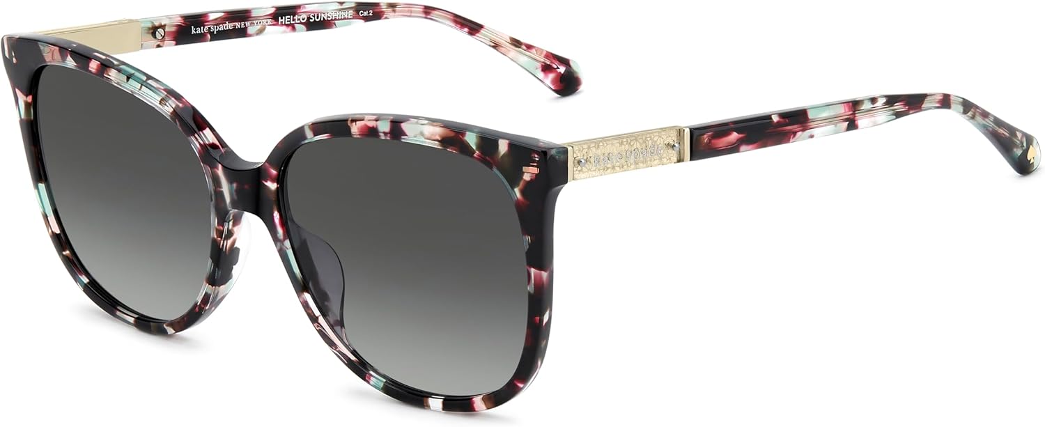 kate spade new york Womens KS Kaysie 2/G/S Square Sunglasses