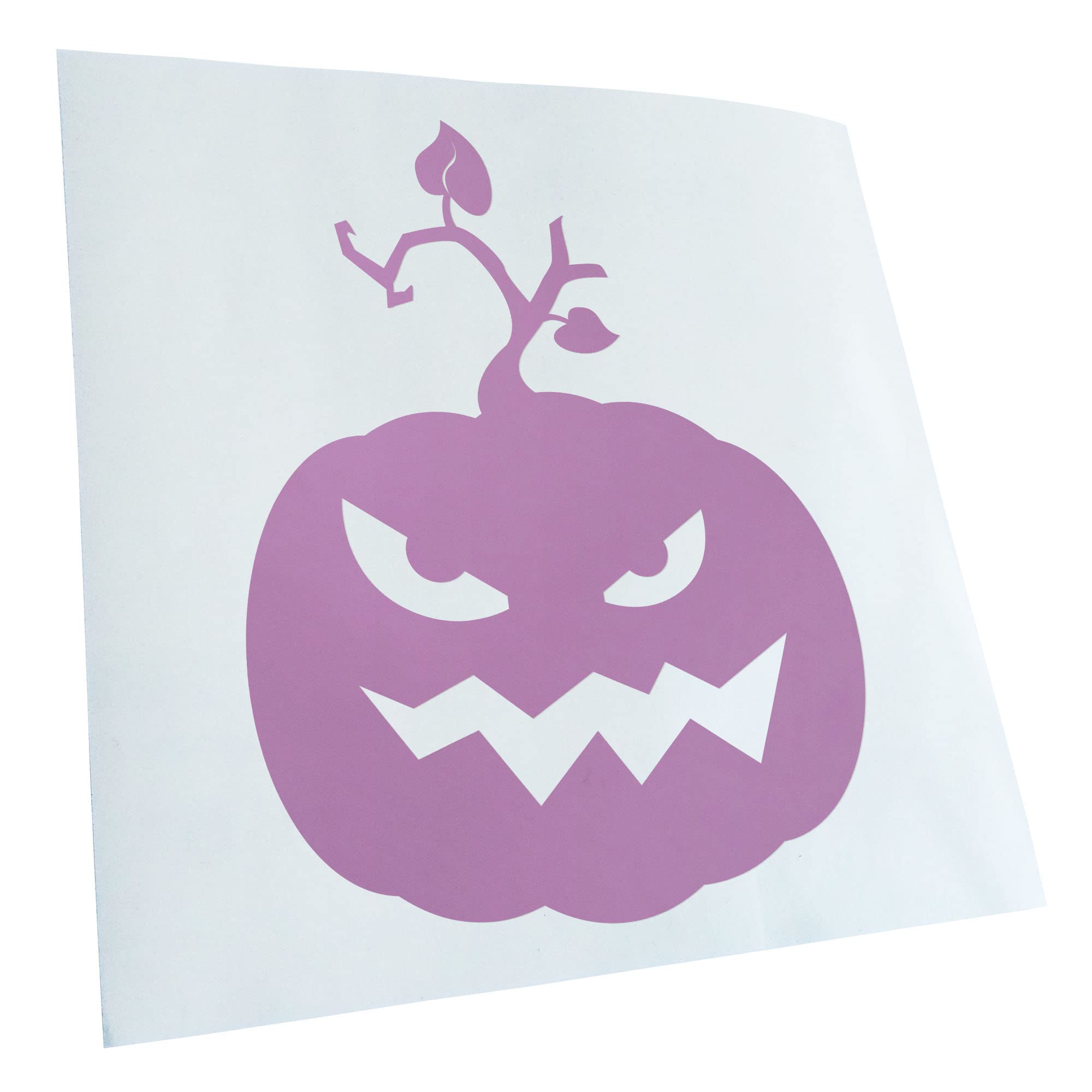 Kiwistar - Car Sticker - Lilac - 50 x 38 cm Evil Pumpkin Evil Horror Pumpkin - Rear Window Car Sticker Weatherproof for Car Truck Moped Truck - Sticker Exterior Self-Adhesive Tuning Accessories for