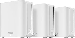 ASUS ZenWiFi BD4 3-Pack – Mesh WiFi 7 Dual-Band Router, 3600 Mbps, 605 m² Coverage, Two 2.5G Ports, Security and Parental …