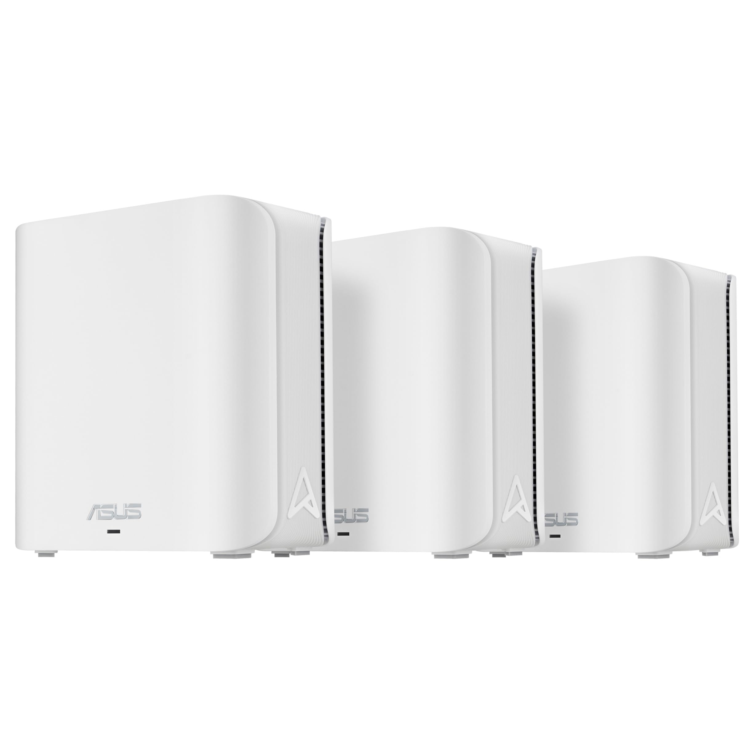 ASUS ZenWiFi BD4 3-Pack - Router Mesh WiFi 7 de Doble Banda, 3600 Mbps, Cobertura de 604m², Dos Puertos 2,5G, Controles de Seguridad y parentales incluidos, Smart Home Master SSIDs - Blanco