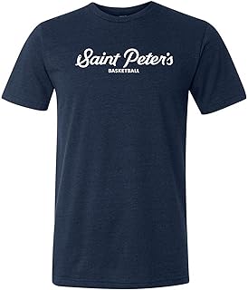 UGP Campus Apparel Saint Peters University Script Basketball, Team Color Triblend T Shirt
