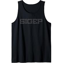 Mens Sigma Phi Epsilon Licensed Black Tonal SigEp Tank Top