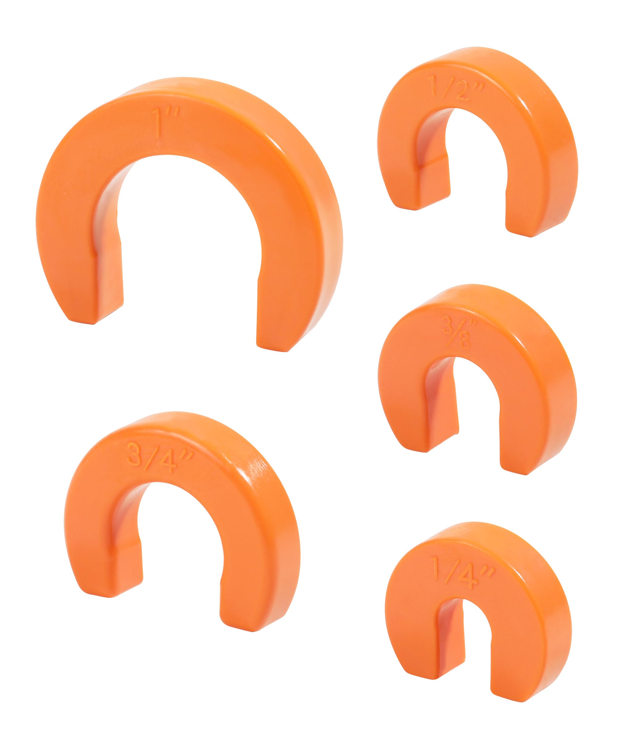 RACOONA 5PCS Removal Tool,Car Accessories Disconnect Clips Fitting Slip Removal Tools,Automotive Tool 14", 38", 12", 34" 1" Push Fitting Tool for Push to Connect Brass Plumbing Fittings